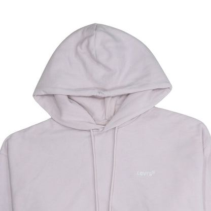 Womens UK Size L Levi's Pink Pullover Hoodie
