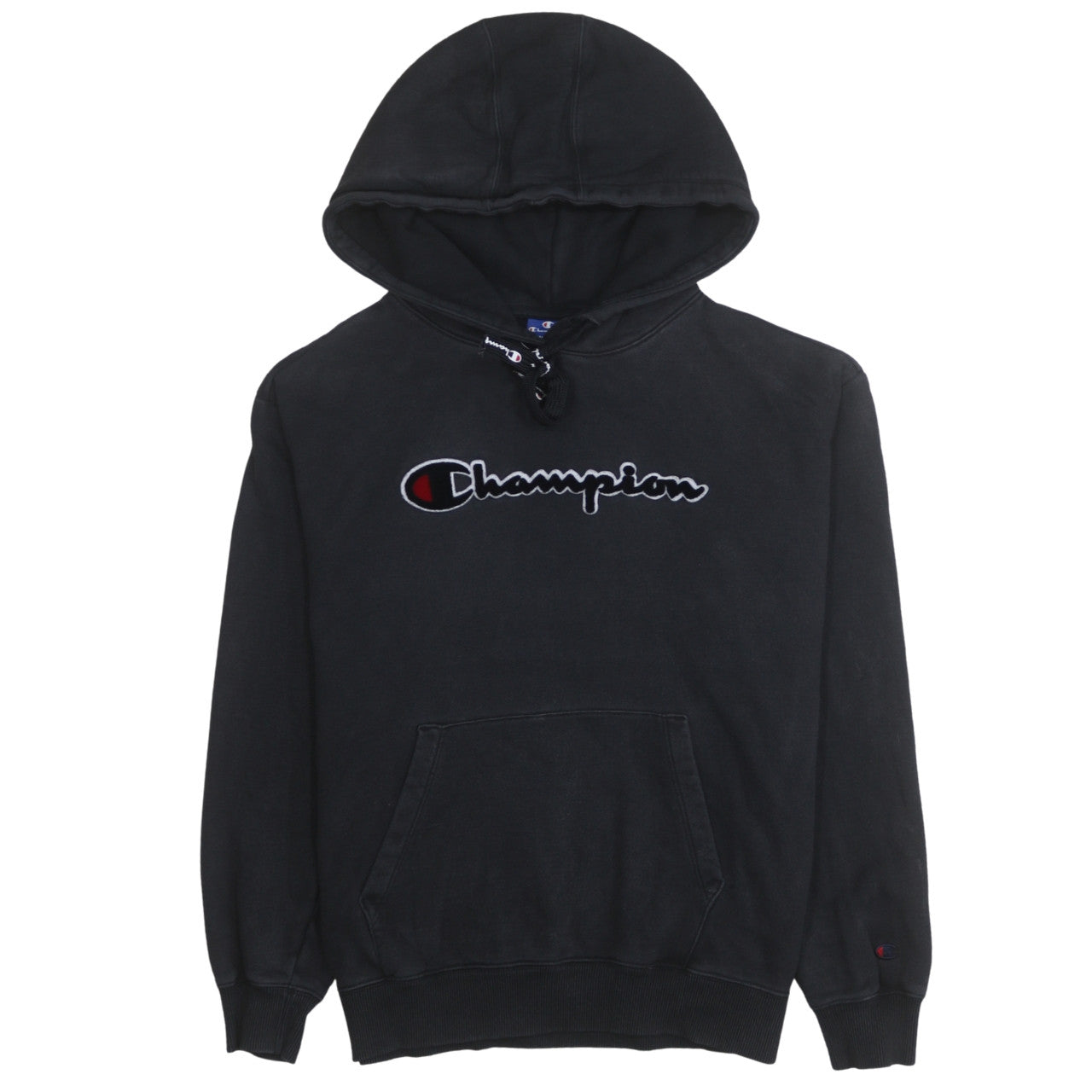 Mens UK Size S Champion Black Pullover Hoodie