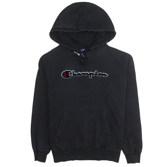 Mens UK Size S Champion Black Pullover Hoodie
