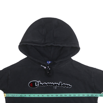 Mens UK Size S Champion Black Pullover Hoodie