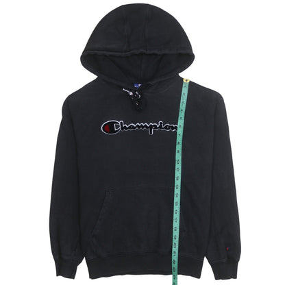 Mens UK Size S Champion Black Pullover Hoodie