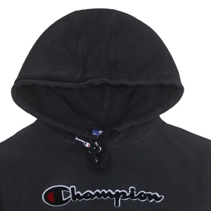 Mens UK Size S Champion Black Pullover Hoodie