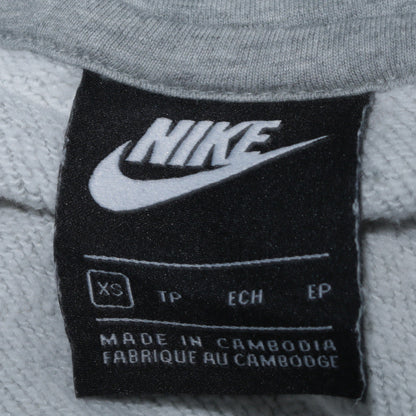 Mens UK Size XS Nike Grey Pullover Hoodie