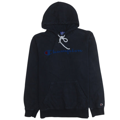 Mens UK Size M Champion Black Pullover Hoodie