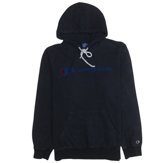 Mens UK Size M Champion Black Pullover Hoodie