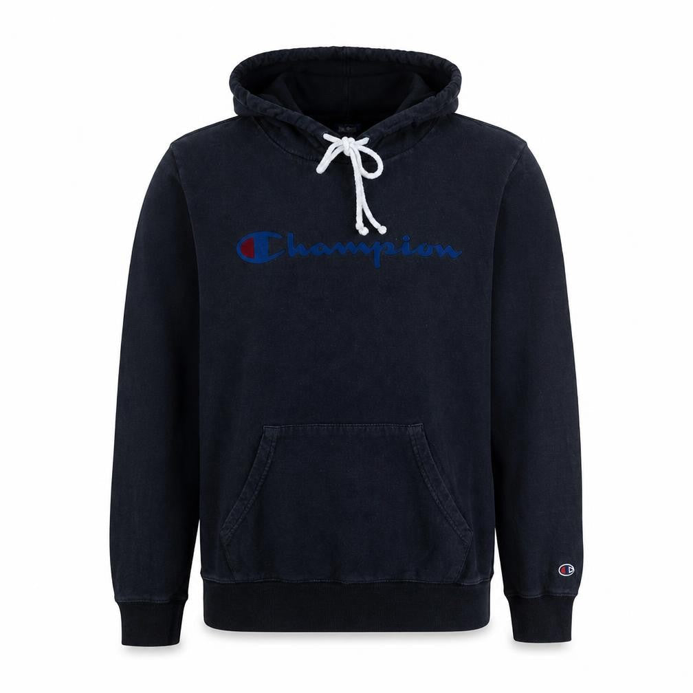 Mens UK Size M Champion Black Pullover Hoodie