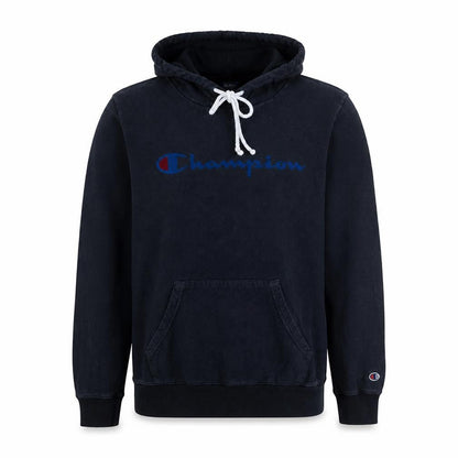 Mens UK Size M Champion Black Pullover Hoodie