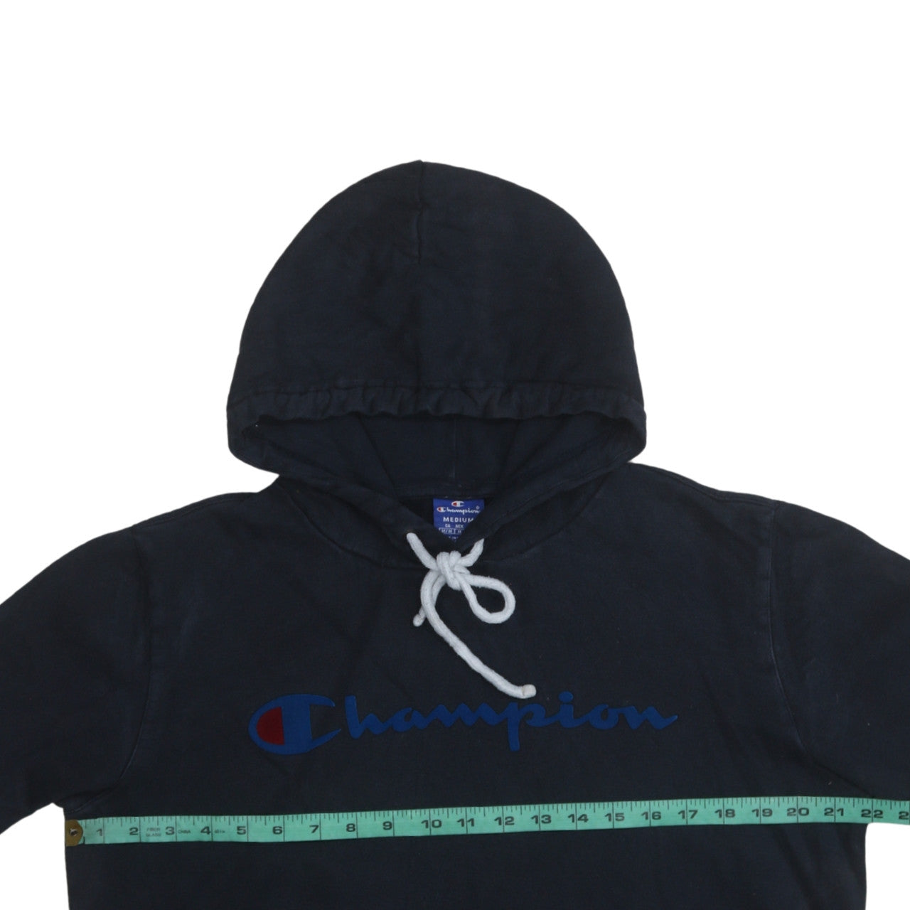 Mens UK Size M Champion Black Pullover Hoodie