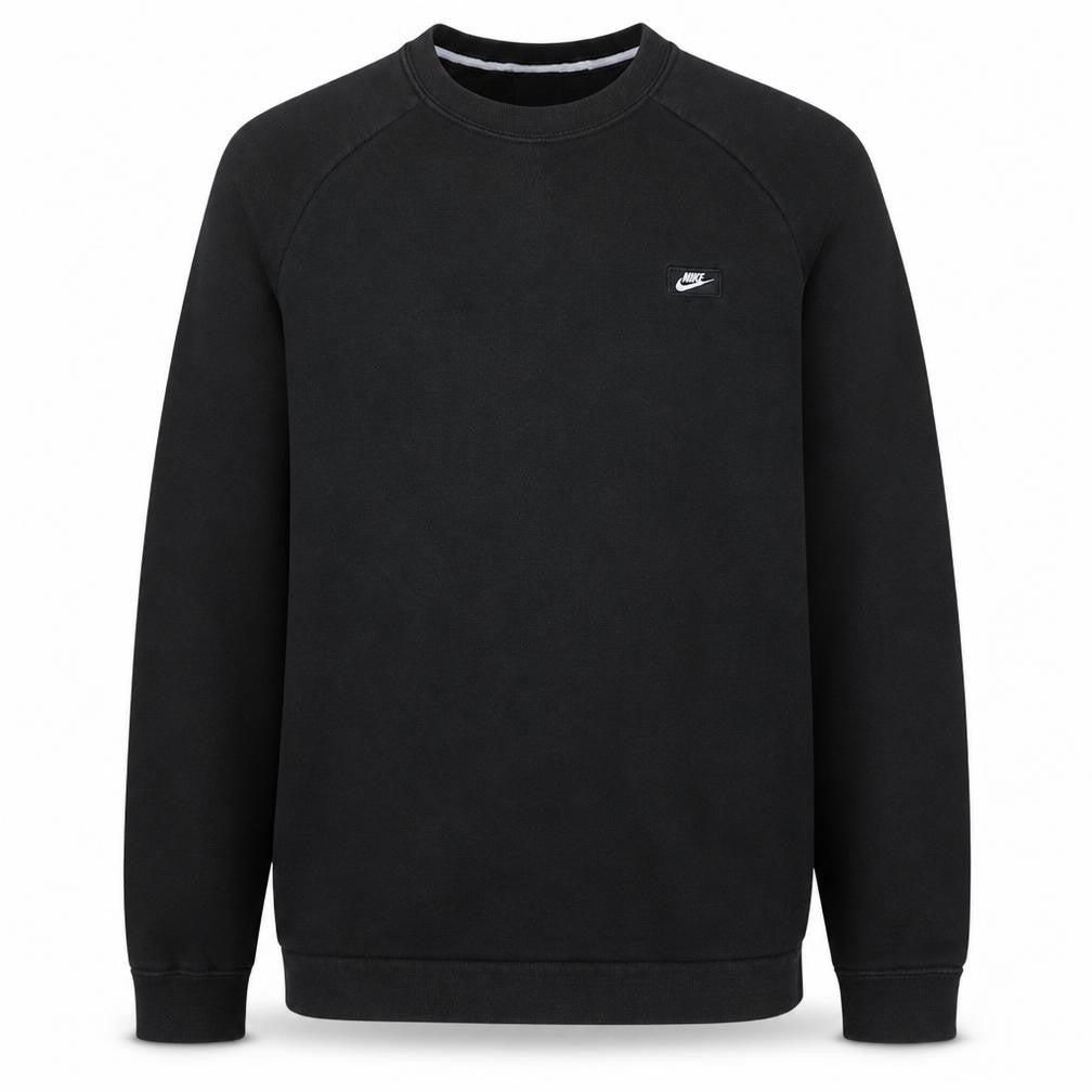 Mens UK Size M Nike Black Pullover Sweatshirt