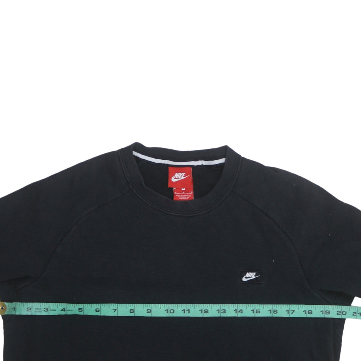 Mens UK Size M Nike Black Pullover Sweatshirt