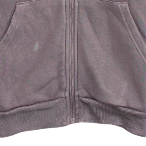 Womens UK Size 12 adidas Purple Full Zip Hoodie