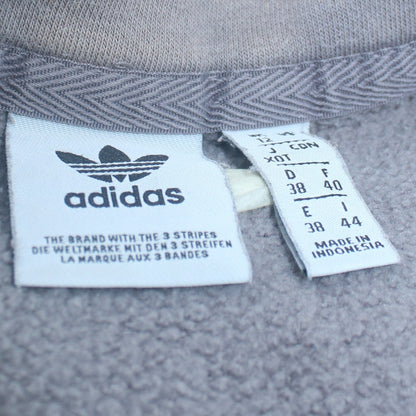 Womens UK Size 12 adidas Grey Pullover Sweatshirt