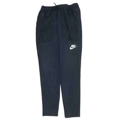 Mens UK Size M Nike Regular Fit Jogger Black Trousers