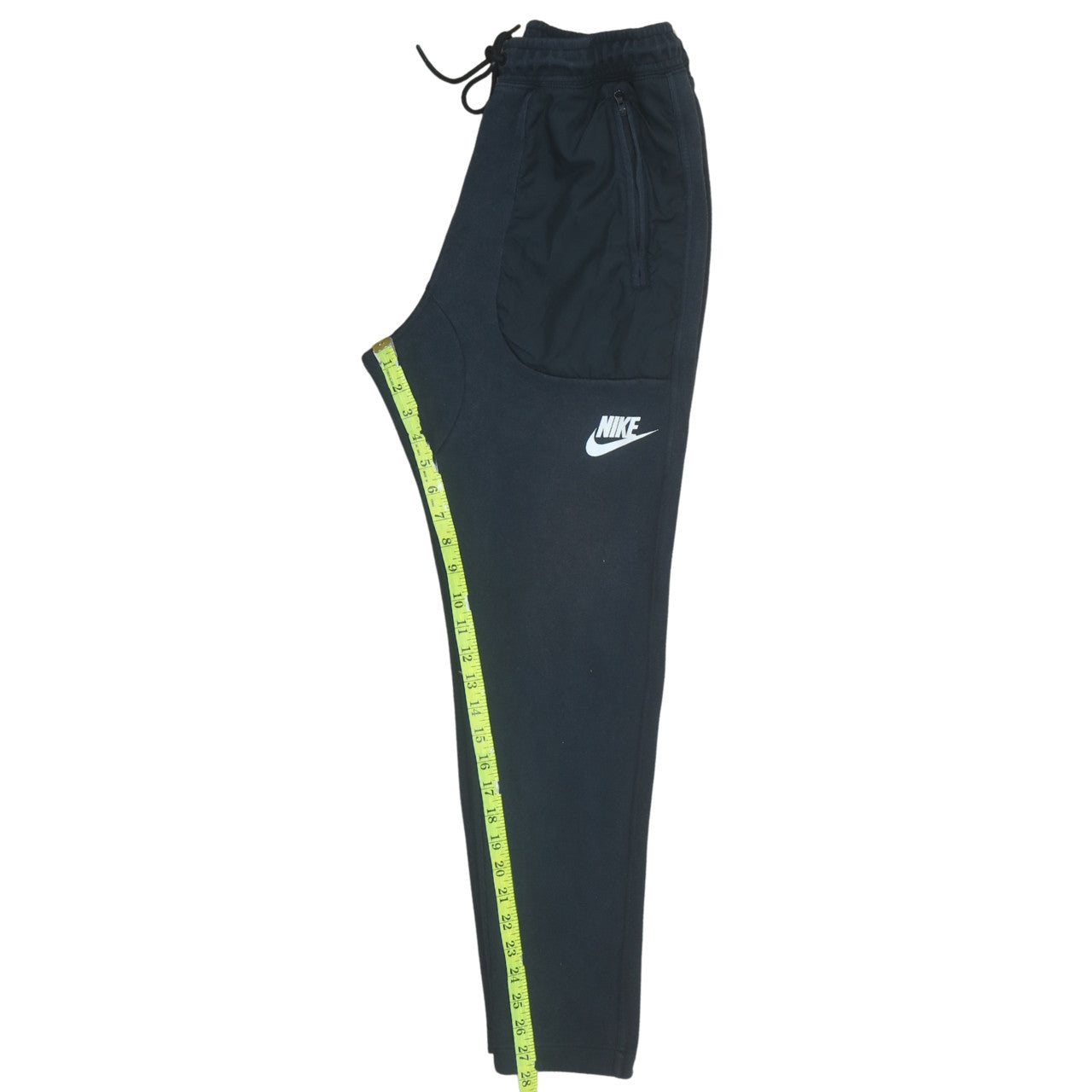 Mens UK Size M Nike Regular Fit Jogger Black Trousers