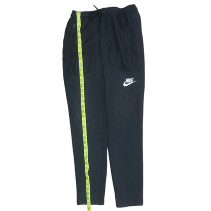 Mens UK Size M Nike Regular Fit Jogger Black Trousers