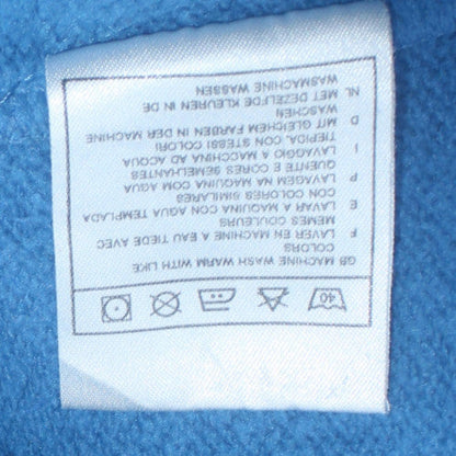 Mens UK Size L Nike Blue Henley Sweatshirt