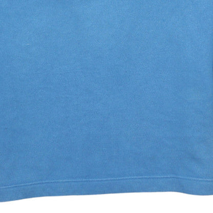 Mens UK Size L Nike Blue Henley Sweatshirt