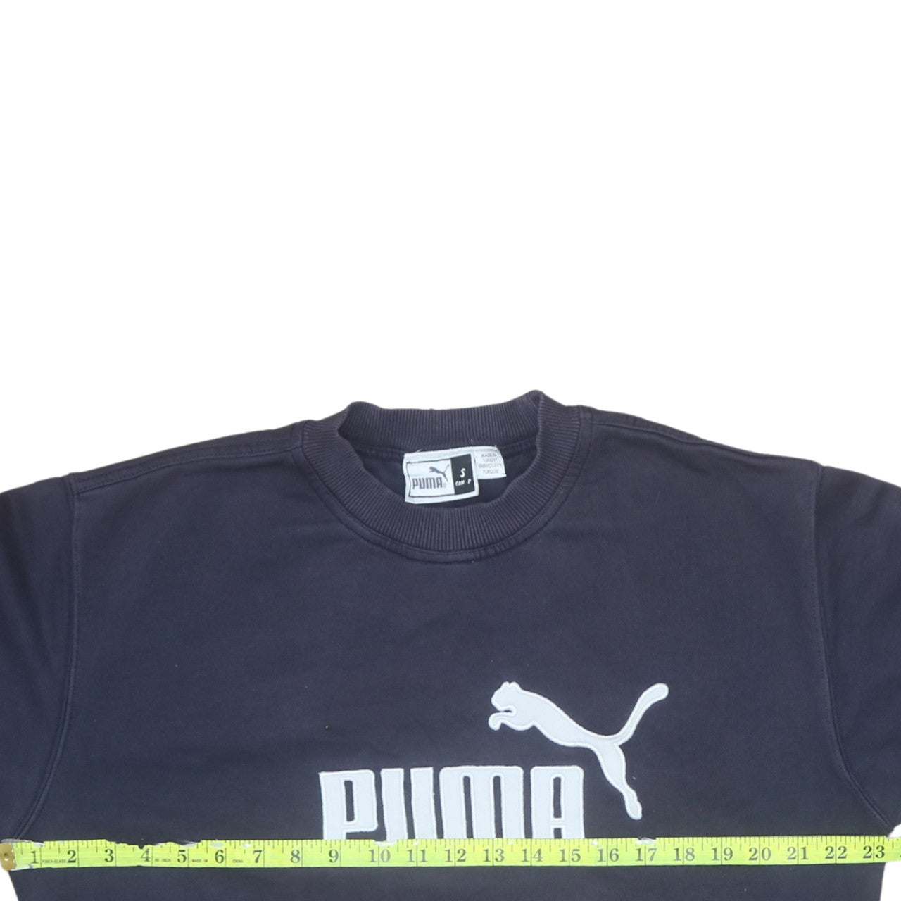 Mens UK Size S PUMA Blue Pullover Sweatshirt