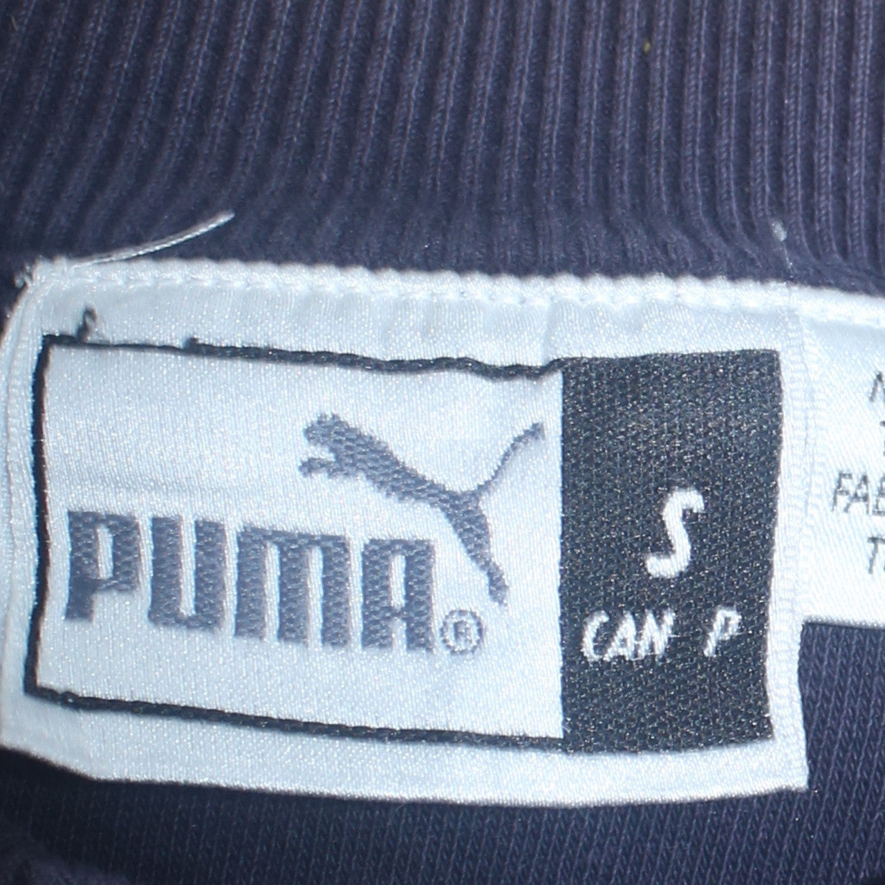 Mens UK Size S PUMA Blue Pullover Sweatshirt