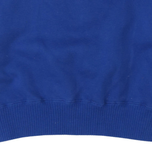 Mens UK Size M Lee Sport Blue Pullover Sweatshirt