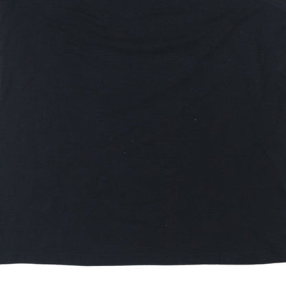 Mens UK Size S Champion Black  T-Shirt