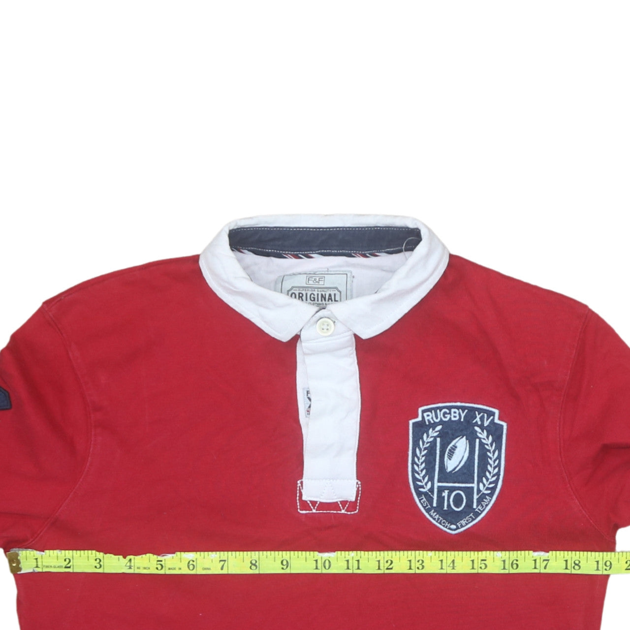 Mens UK Size S F&F Cotton Polo Shirt