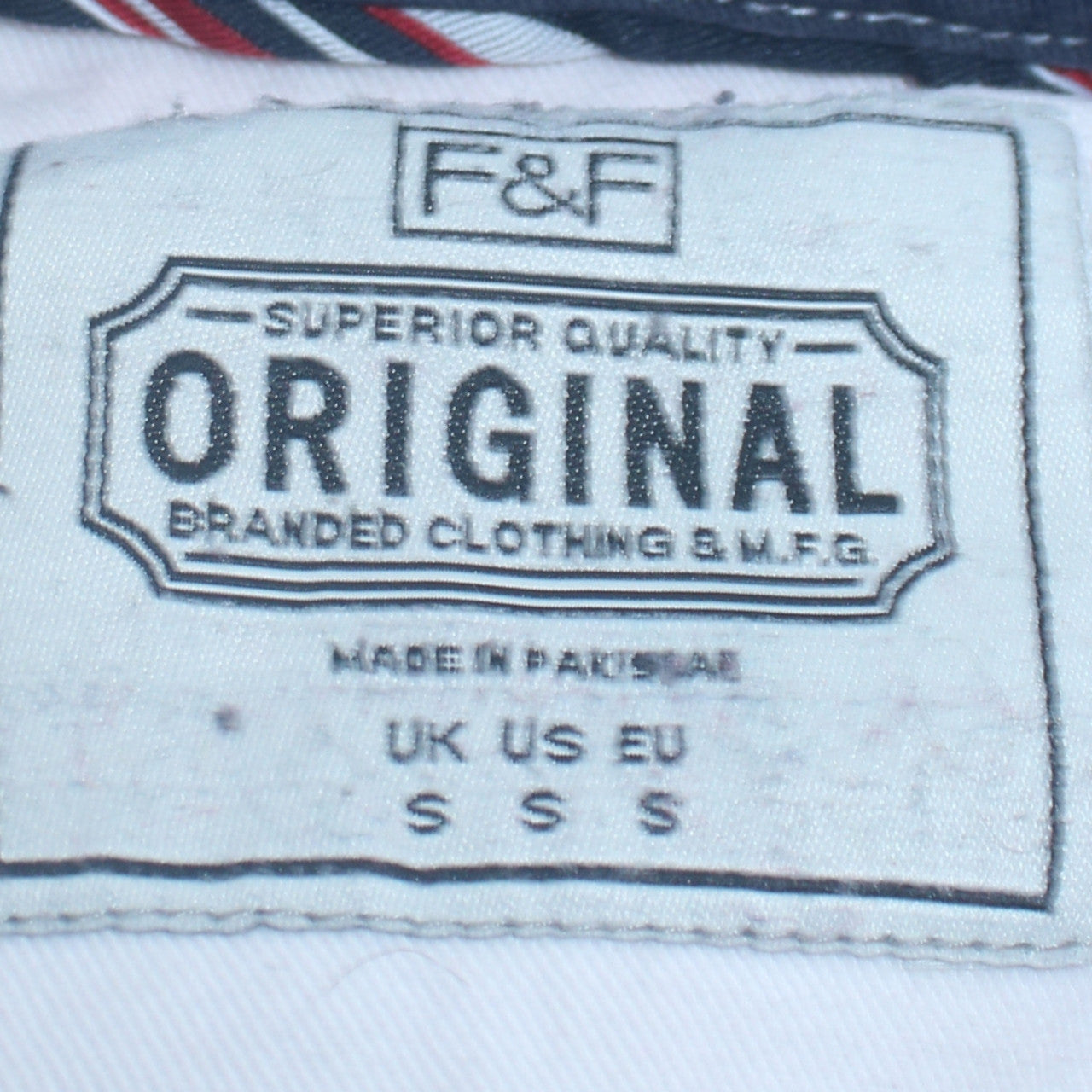 Mens UK Size S F&F Cotton Polo Shirt