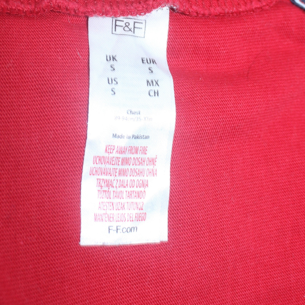 Mens UK Size S F&F Cotton Polo Shirt