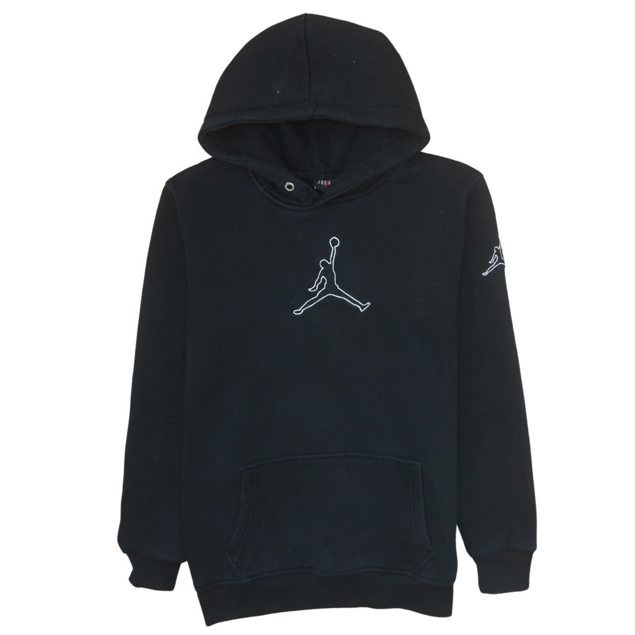 Mens UK Size M Jordan Black Pullover Hoodie
