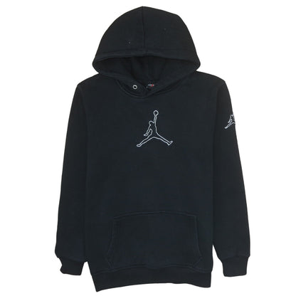 Mens UK Size M Jordan Black Pullover Hoodie