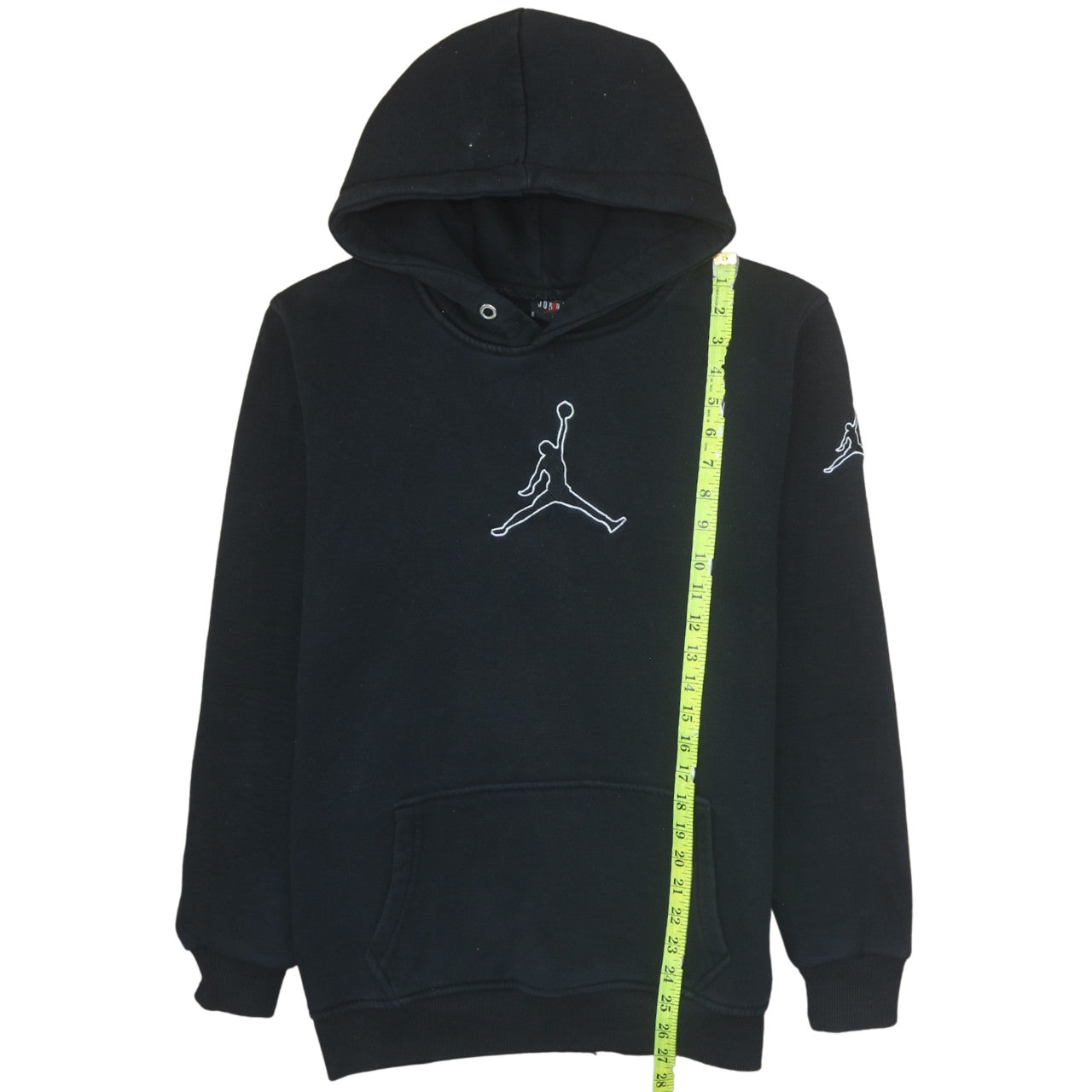 Mens UK Size M Jordan Black Pullover Hoodie