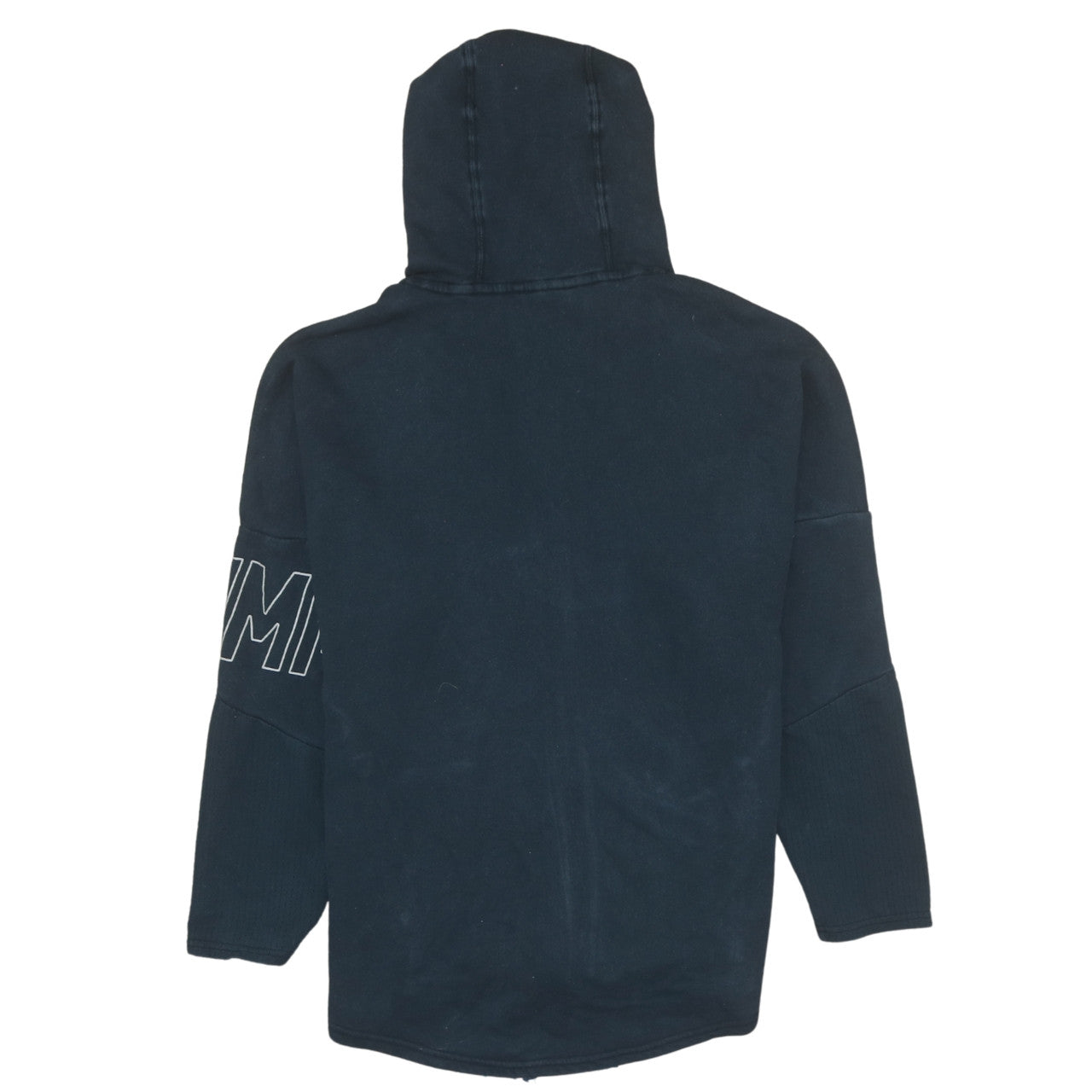 Womens UK Size 12 PUMA Black Full Zip Hoodie