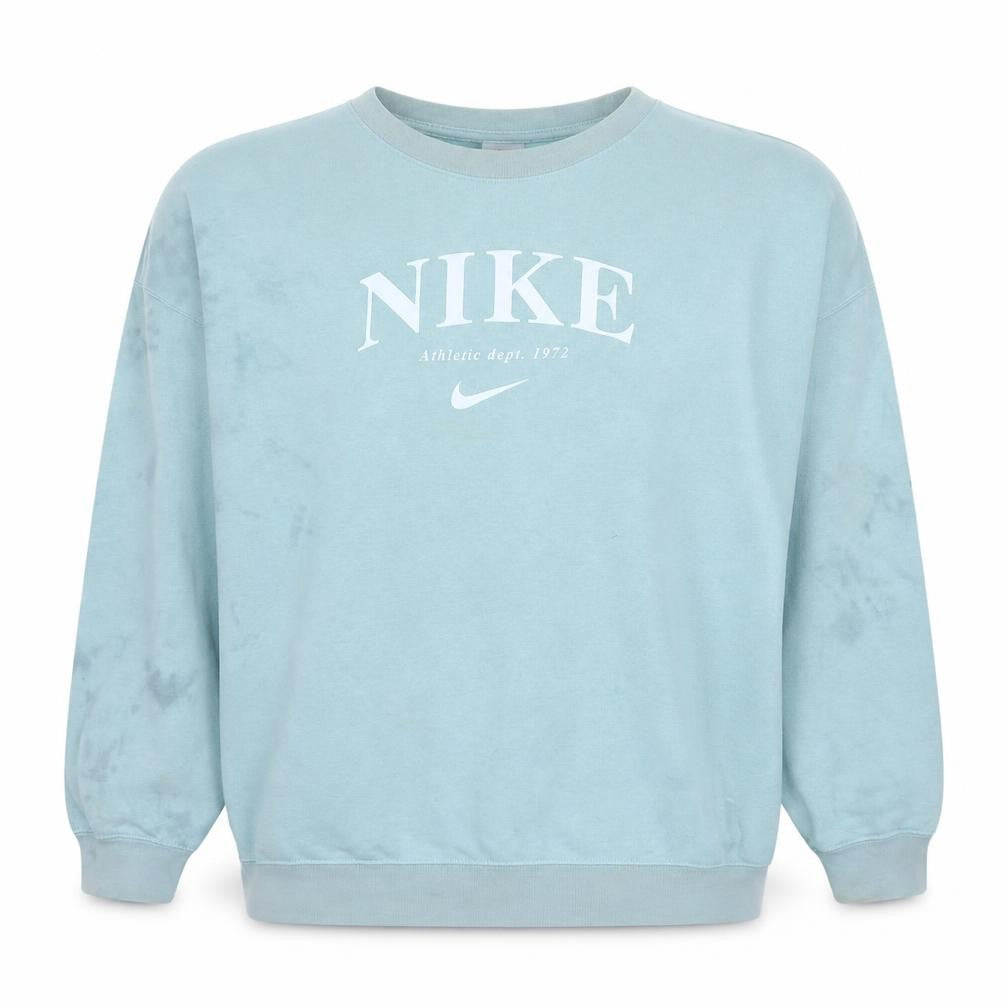Womens UK Size M Nike Blue Pullover Sweatshirt