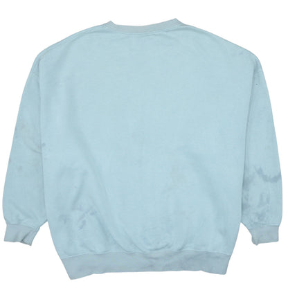 Womens UK Size M Nike Blue Pullover Sweatshirt