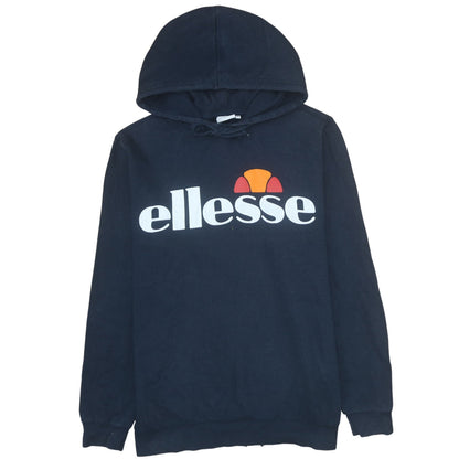 Mens UK Size M ellesse Blue Pullover Hoodie