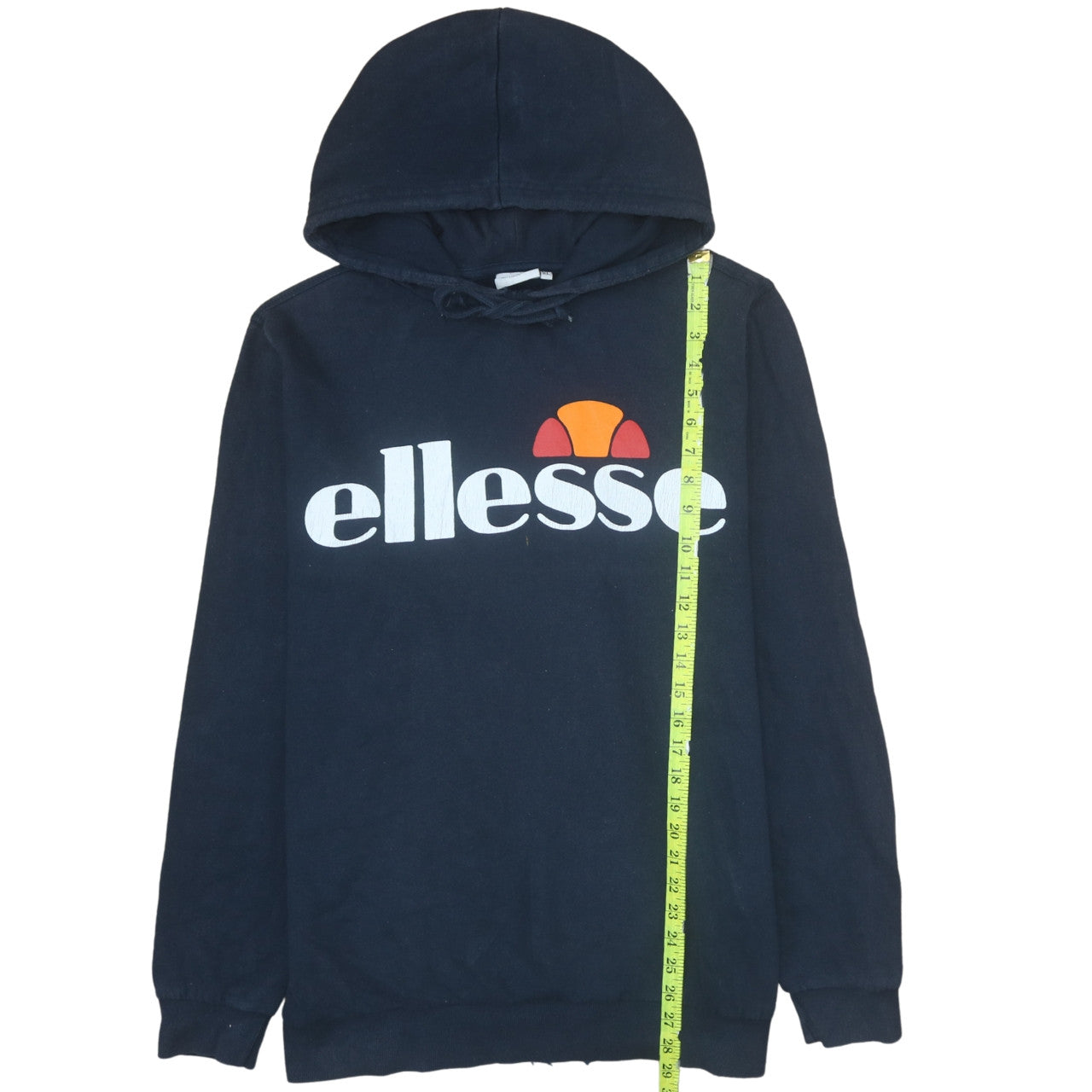 Mens UK Size M ellesse Blue Pullover Hoodie