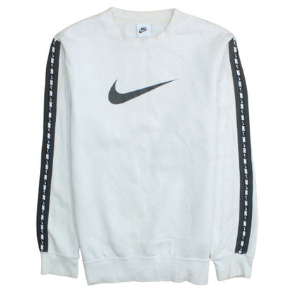 Womens UK Size XS Nike White Pullover Sweatshirt