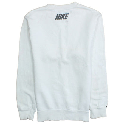 Womens UK Size XS Nike White Pullover Sweatshirt