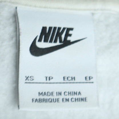 Womens UK Size XS Nike White Pullover Sweatshirt