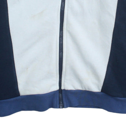 Nike Boys Blue Full Zip Hoodie XL Fleece Colourblock Sportswear