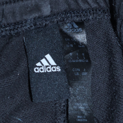 Womens UK Size L adidas Regular Fit Jogger Black Trousers