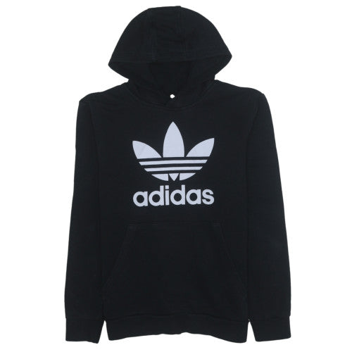 Boys UK Size 13-14 Years adidas Black Pullover Hoodie
