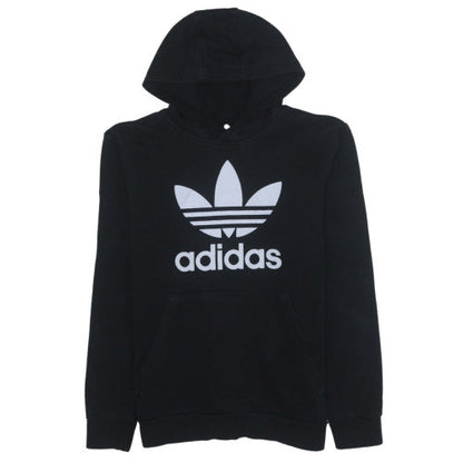 Boys UK Size 13-14 Years adidas Black Pullover Hoodie