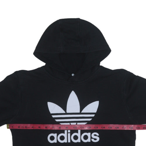 Boys UK Size 13-14 Years adidas Black Pullover Hoodie