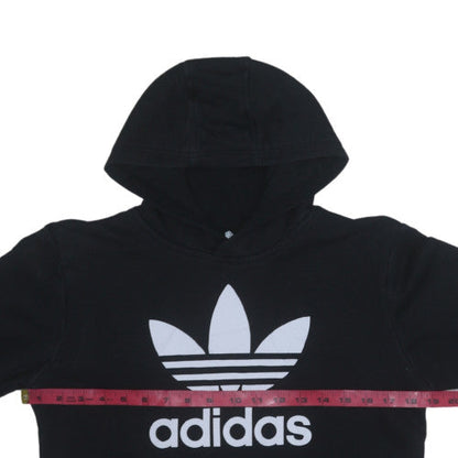 Boys UK Size 13-14 Years adidas Black Pullover Hoodie