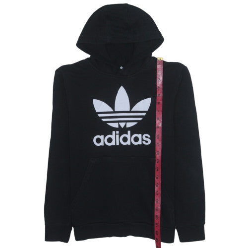 Boys UK Size 13-14 Years adidas Black Pullover Hoodie