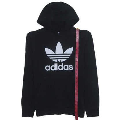 Boys UK Size 13-14 Years adidas Black Pullover Hoodie
