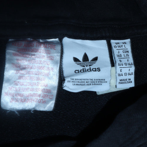 Boys UK Size 13-14 Years adidas Black Pullover Hoodie