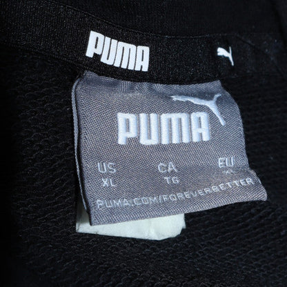 Mens UK Size XL PUMA Black Pullover Hoodie