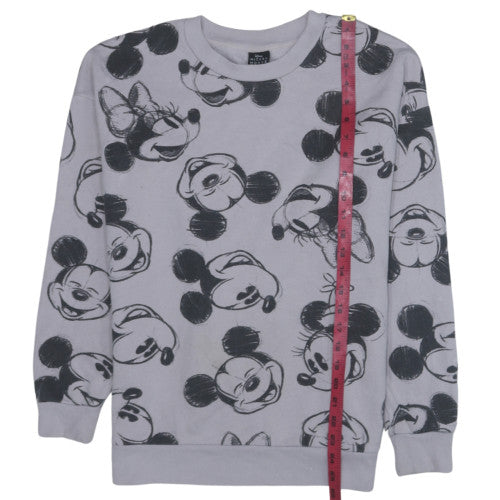 Womens UK Size 12-14 Pep&Co Grey Pullover Sweatshirt